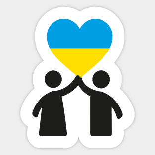 Together with Ukraine Sticker